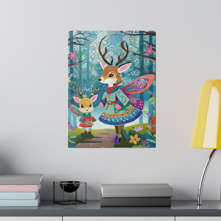 Enchanted Encounter Matte Canvas, Stretched, 0.75"