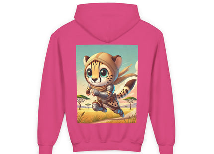 Swift Cheetah Youth Heavy Blend Hooded Sweatshirt