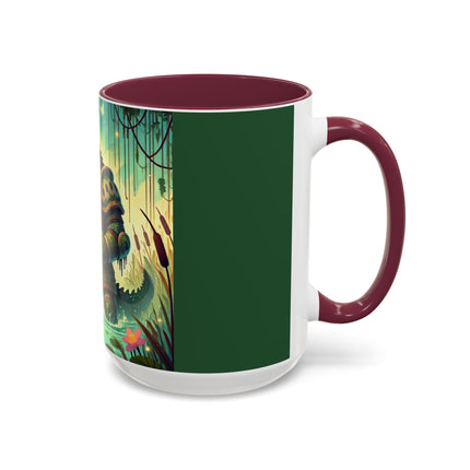 Swamp Tyrant Colorful Mugs (11oz, 15oz)