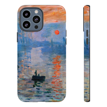 Sunrise by Claude Monet Phone Cases