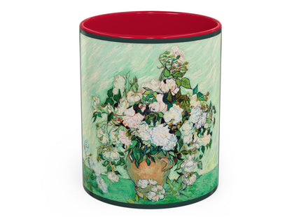 Roses by Vincent Van Gogh Colorful Mugs (11oz, 15oz)