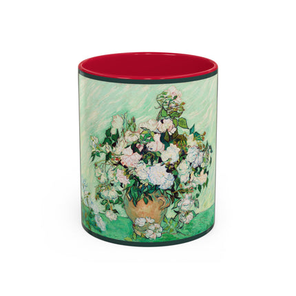 Roses by Vincent Van Gogh Colorful Mugs (11oz, 15oz)