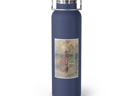 Rita Rides on the Dolphin by Warwick Goble Copper Vacuum Insulated Bottle, 22oz