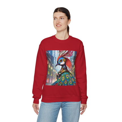Techno Plumes Unisex Heavy Blend™ Crewneck Sweatshirt
