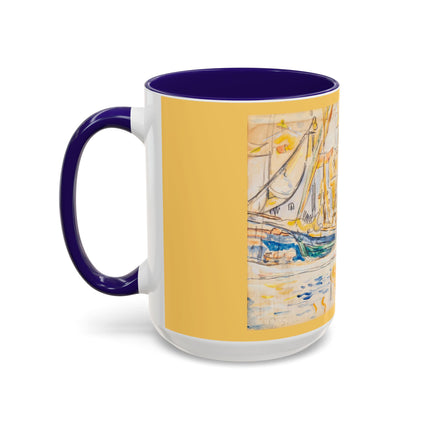 Saint-Tropez by Paul Signac Colorful Mugs (11oz, 15oz)
