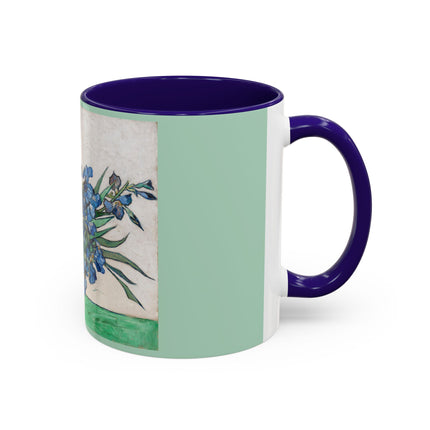 Irises by Vincent Van Gogh Colorful Mugs (11oz, 15oz)