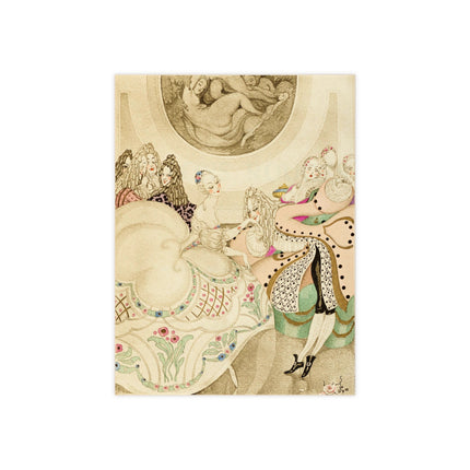 Sur talons rouges (On Red Heels) pl 01 by Gerda Wegener Ceramic Tile