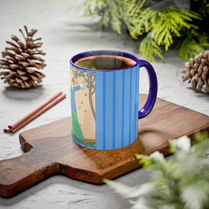 Le Verger by Georges Lepape Colorful Mugs (11oz, 15oz)