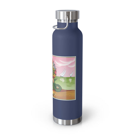 Siren Serenade by Carlo Chiostri Copper Vacuum Insulated Bottle, 22oz