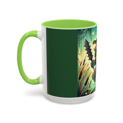 Swamp Tyrant Colorful Mugs (11oz, 15oz)