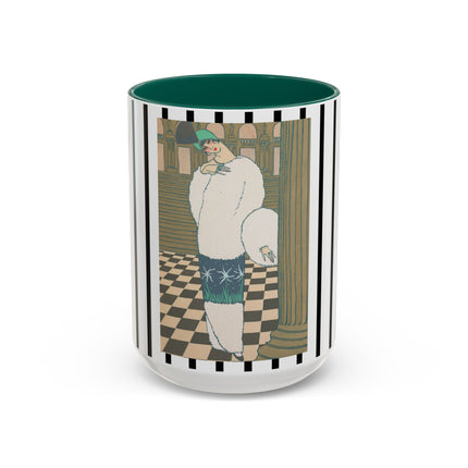 Les Hermines by Georges Lepape Colorful Mugs (11oz, 15oz)