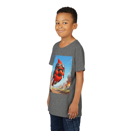 Cardinal Dive Bomber Youth Short Sleeve Tee
