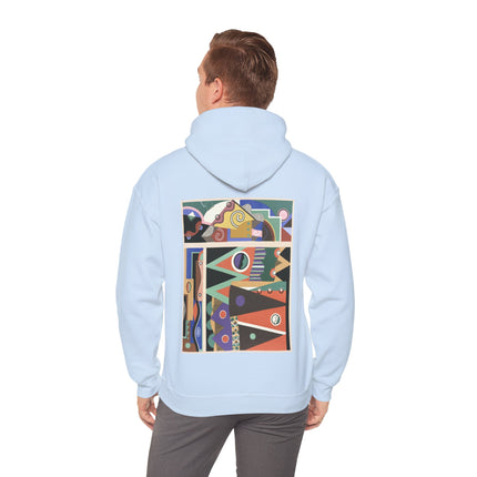 Collection decors et couleurs Pl.03 by Georges Valmier Heavy Blend™ Hooded Sweatshirt