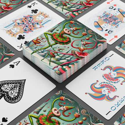 Christmas Ballet of the Absurd Playing Cards