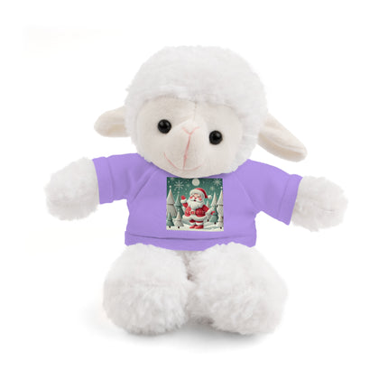 Santa's Joyful Night Stuffed Animals with Tee