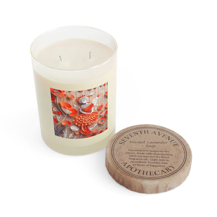 Poppy Fairy Scented Candle - Full Glass, 11oz - The White Tea & Fig, The Lavender & Sage, and The Ocean Mist & Moss