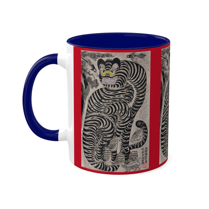 Talismanic Tiger Colorful Mugs, 11oz