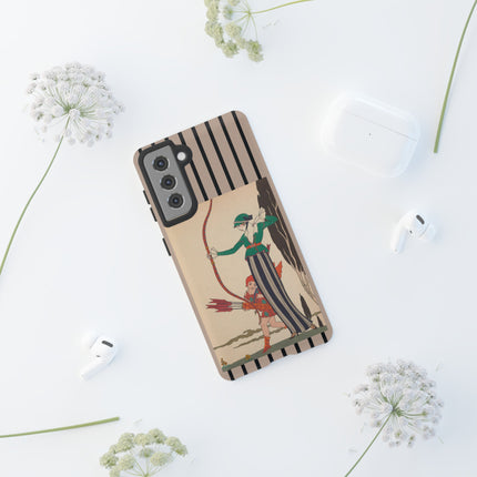 L'Arc Rouge by George Barbier Phone Cases