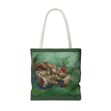 Crab on its Back by Vincent Van Gogh Tote Bag (AOP)