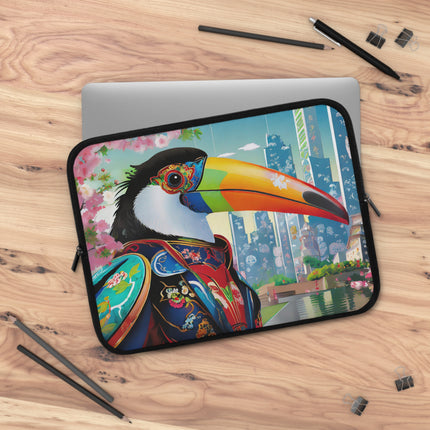 Cyber Toucan Chic Laptop Sleeve