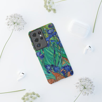 Irises by Vincent Van Gogh Phone Cases