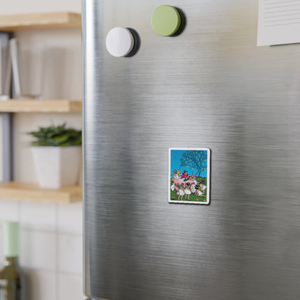 Enchanted Easter Gathering Die-Cut Magnets (5 Sizes)