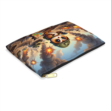 Owl on the Front Lines Accessory Pouch – Vigilant Guardian & Storybook Courage