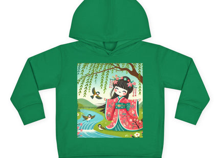 Sparrow Dance Geisha Fairy Toddler Pullover Fleece Hoodie