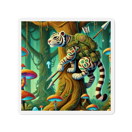 Silent Stripes Die-Cut Magnets (5 Sizes)