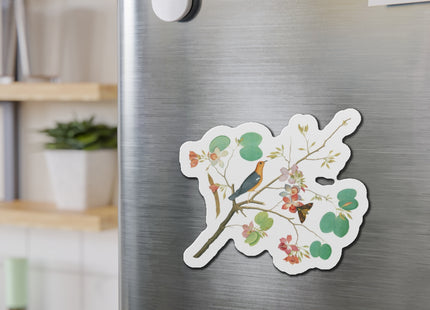 Orange-Headed Ground Thrush by Shaikh Zain al–Din Die-Cut Magnets (5 Sizes)