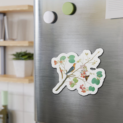 Orange-Headed Ground Thrush by Shaikh Zain al–Din Die-Cut Magnets (5 Sizes)