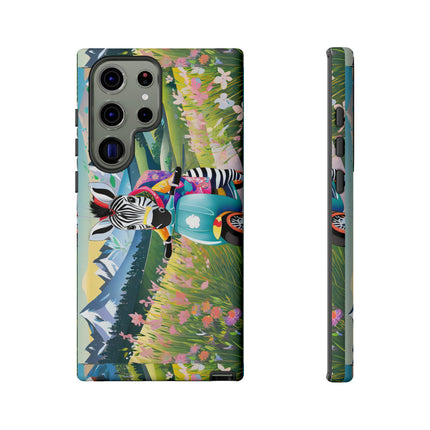 Stripes on Wheels Phone Cases