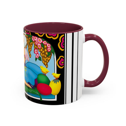 Blooms and Chicks Colorful Mugs (11oz, 15oz)