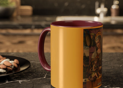 Madonna and Child by Carlo Crivelli Colorful Mugs (11oz, 15oz)