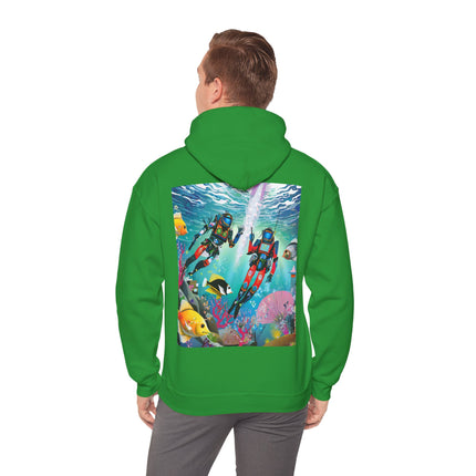 FBI Robot Dive Team – Heavy Blend™ Hooded Sweatshirt