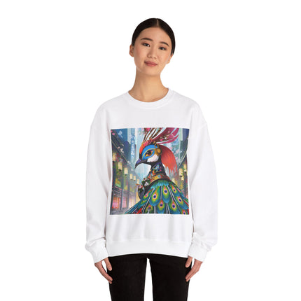 Techno Plumes Unisex Heavy Blend™ Crewneck Sweatshirt
