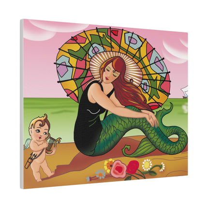 Art Deco Mermaid – Siren Serenade by Carlo Chiostri