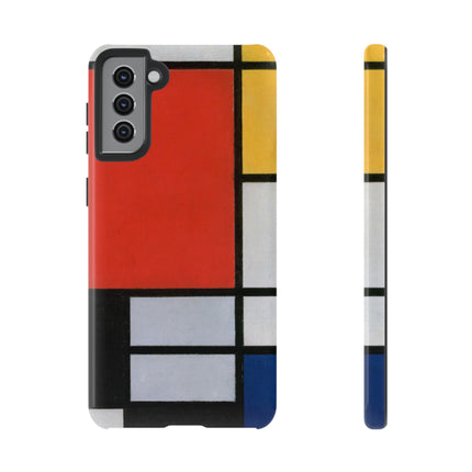 Composition with Red, Yellow, Blue, and Black by Piet Mondrian Phone Cases