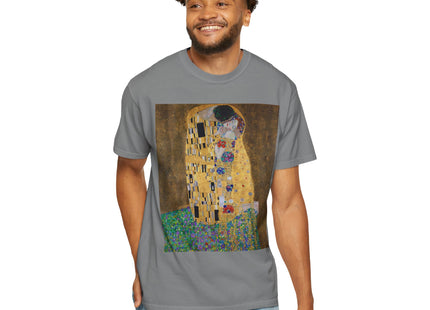 The Kiss by Gustav Klimt Unisex Garment-Dyed T-shirt