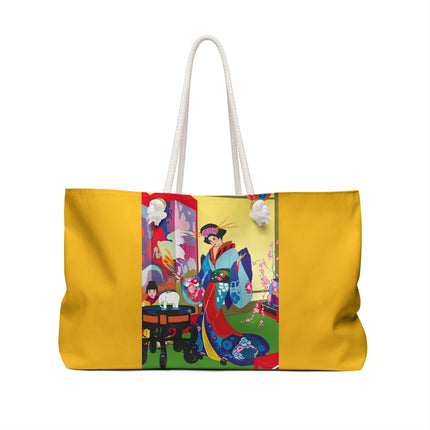 A Timeless Journey by Umberto Brunelleschi Weekender Bag