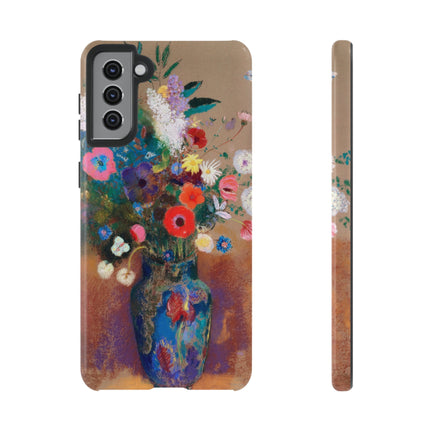 Bouquet of Flowers by Odilon Redon Phone Cases