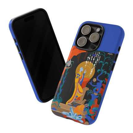 Mystic Oracle Phone Case – Sacred Glow & Eternal Grace
