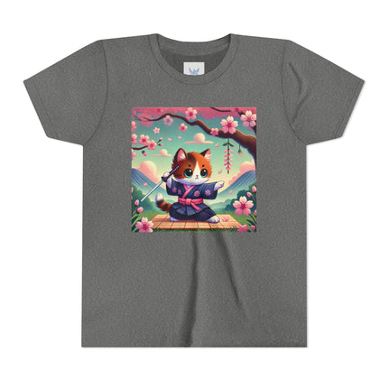 Samurai Kitten Youth Short Sleeve Tee