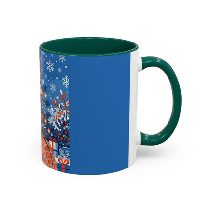 🎋❄️ The Winter Lantern Celebration Colorful Mug – Elegant Asian Christmas Fantasy