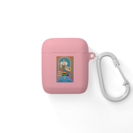 April & Diamond AirPods Case — Gem Series by Sofia Chiostri