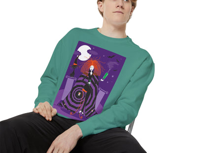 Mystic Elegance Unisex Garment-Dyed Sweatshirt