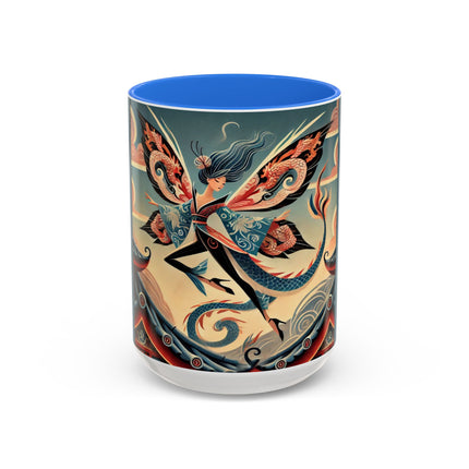 Dragon Fairy of the Temple Colorful Mugs (11oz, 15oz)