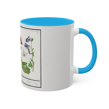 Natural History Ensemble, No. 17 by Anselmus Boëtius de Boodt Colorful Mugs, 11oz