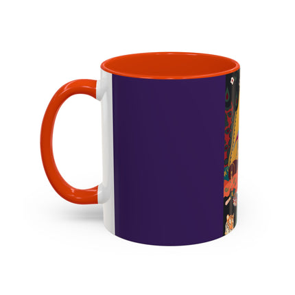 The Jewel Pavilion Colorful Mug (11oz, 15oz) – Royal Elegance, Peacock Beauty & Jewel-Toned Splendor
