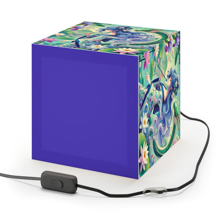 Fairy of the Koi Pond Light Cube Lamp